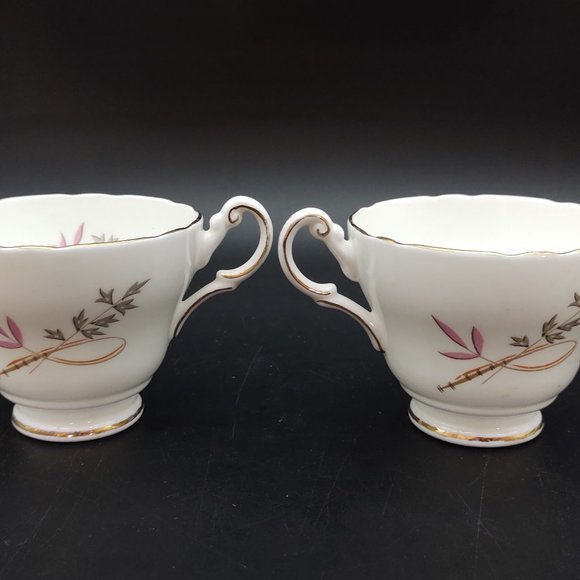 Pair of Regency Vintage Tea Cups and Saucers - Picture 7 of 10